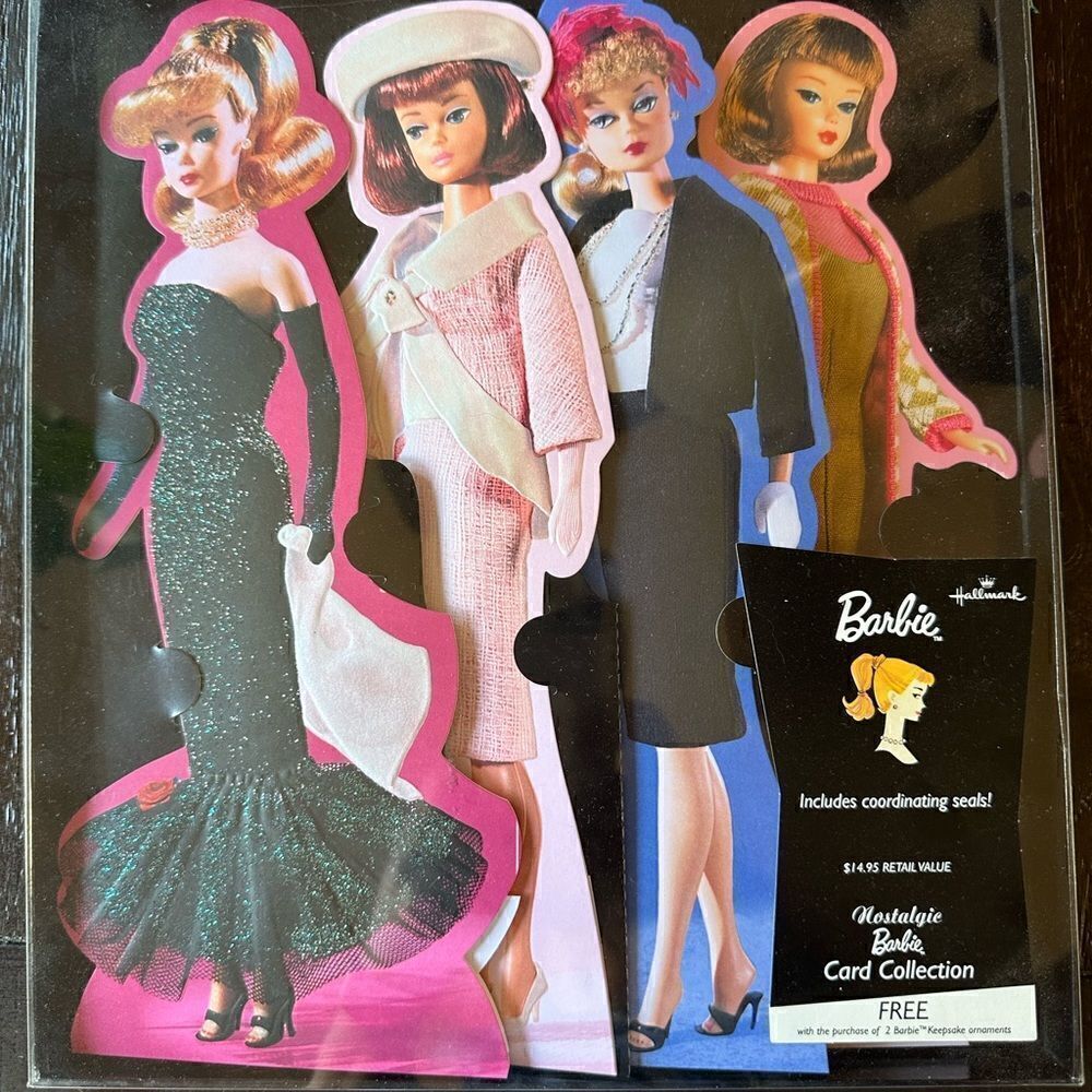 NEW Nostalgia Barbie Card Collection - Picture 1 of 3
